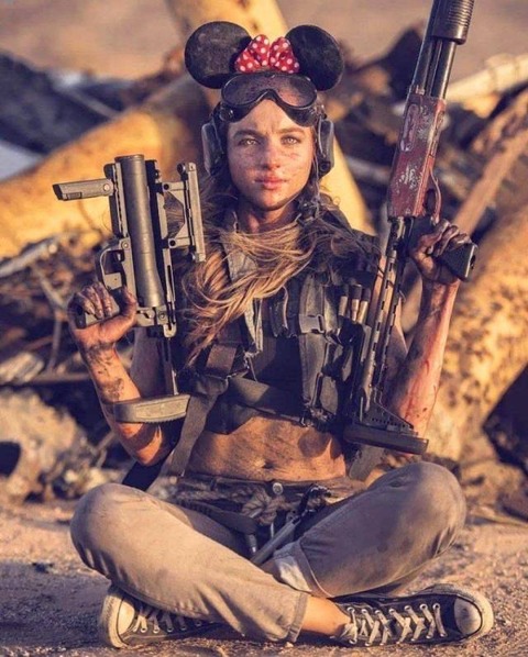 歴戦のミニーマウス