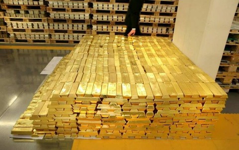 これが本当の金塊。金の延べ棒、盛沢山ｗ！！