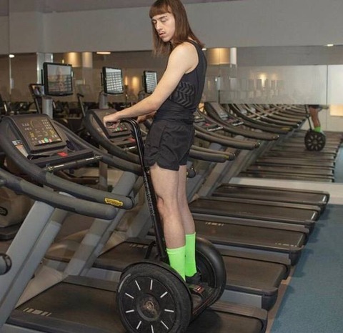 楽にトレーニングする方法を発見した人
