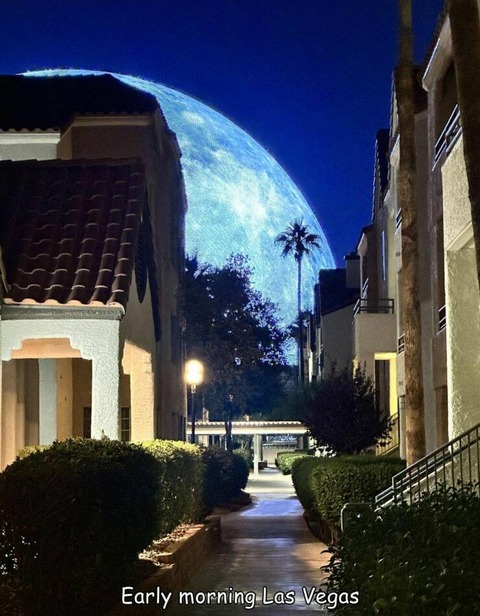 ラスベガスの朝の風景が…ｗ！！