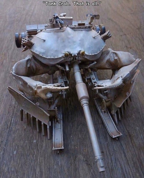 カニ型の戦車がカッコイイ ネタ画像 Com