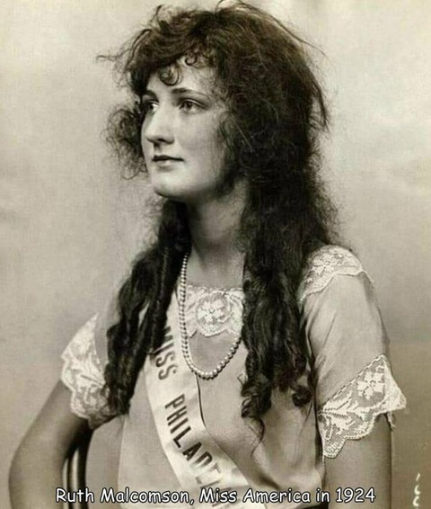 １９２４年のミス・アメリカの女性！！
