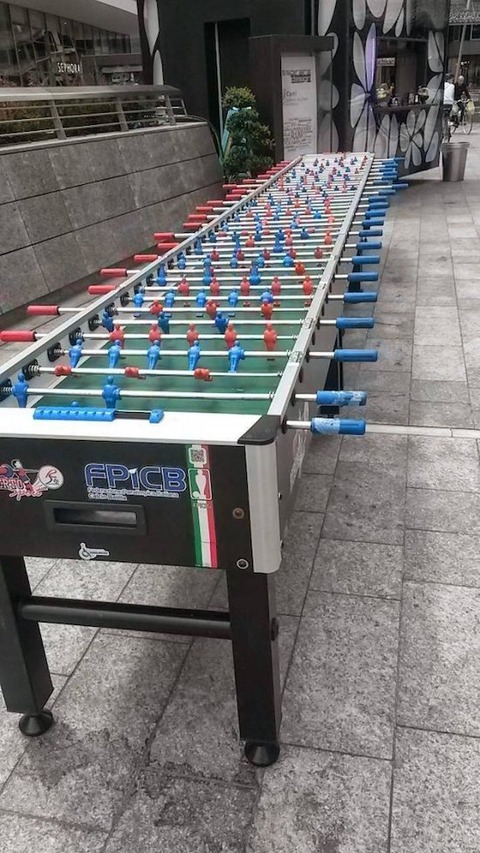 なかなか点が入らなそうなサッカーゲーム
