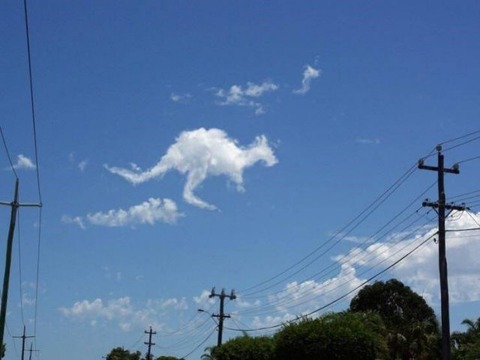 たぶん、オーストラリアの空模様