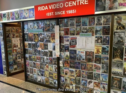 アメリカで今もやっているレンタルビデオ屋