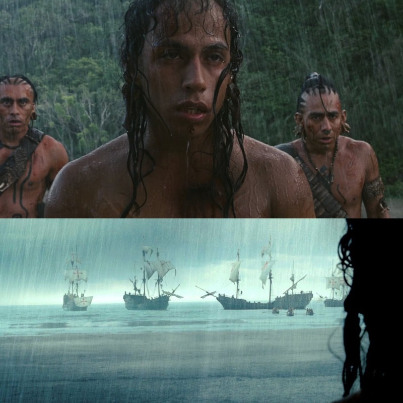 アポカリプトの海を見るシーン