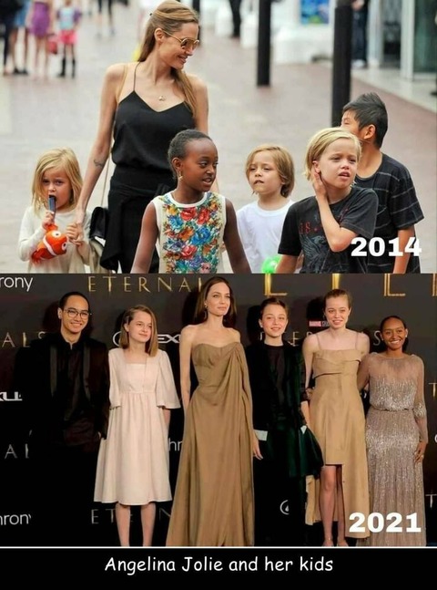 ブラピとアンジェリーナ・ジョリーの子供たちの現在