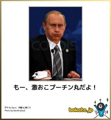 激おこプーチン丸だよ ネタ画像 Com