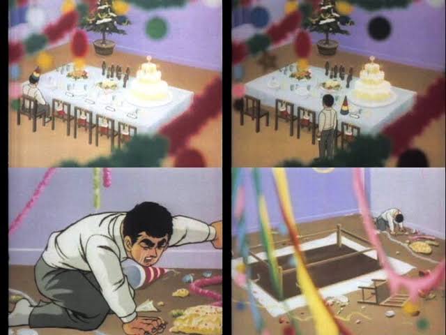 【画像】「巨人の星」の星飛雄馬がクリスマスパーティーでボッチ