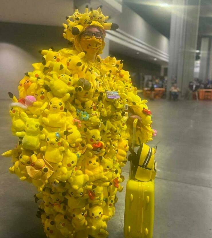 【画像】ピカチュウに浸食されたピカチュウマニア