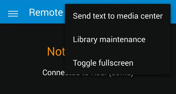 Kore_Send_text_to_media_center