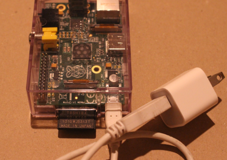 Raspberry Pi set power