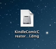 kindle comic creater - mac package