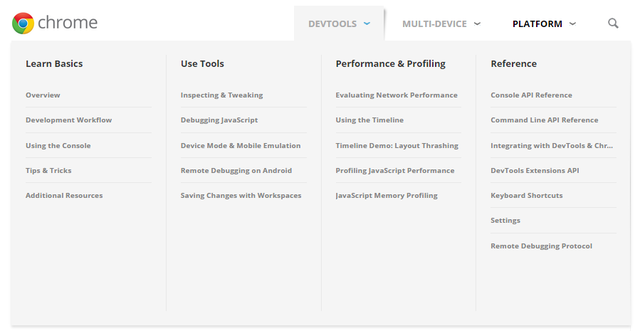 chrome-dev-devtools