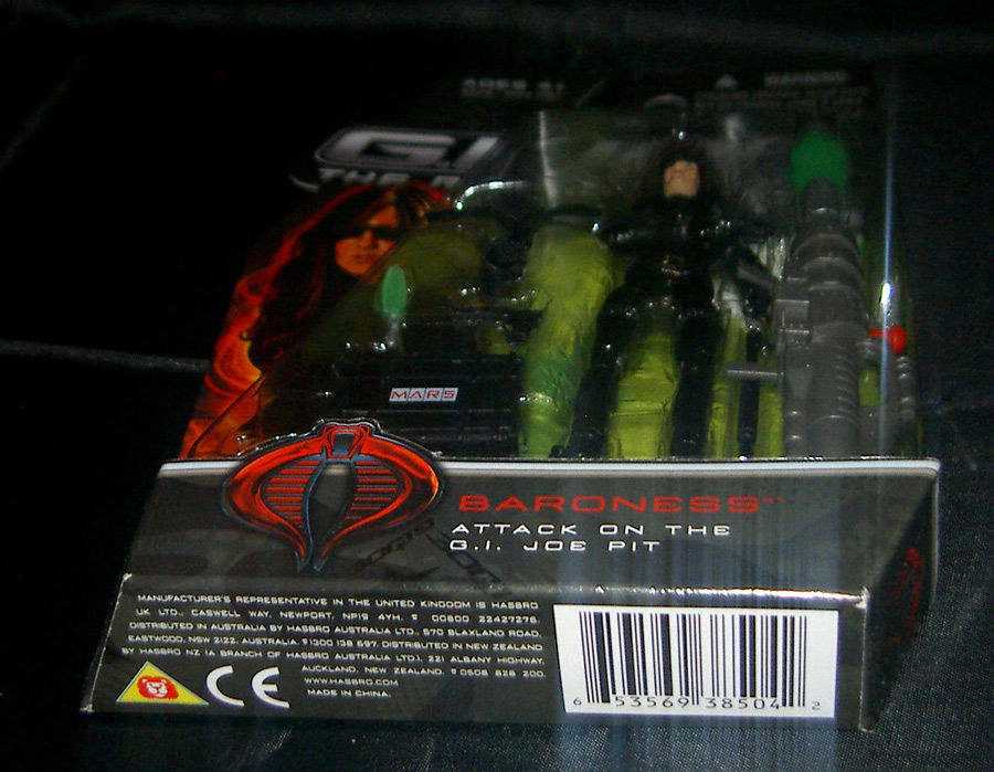 G.I.ジョー バロネス 3.75インチ Amazon | G.I. Joe レトロコレクション 2020 バロネス 3.75