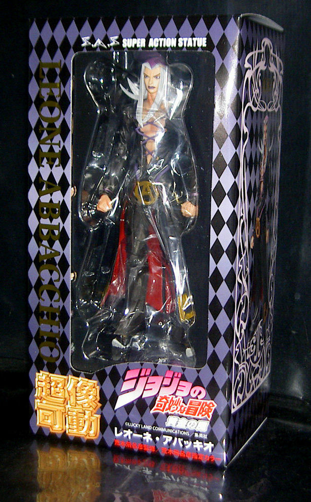 超像可動 ジョジョ 第5部 レオーネ・アバッキオ : ライダー戦闘数値比較改