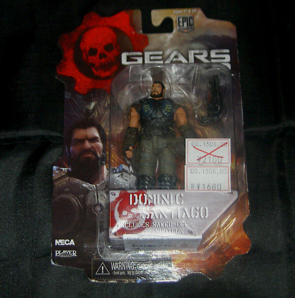 S I C 極魂サイズ ドミニク 3 75 インチ Gears Of War ライダー戦闘数値比較改