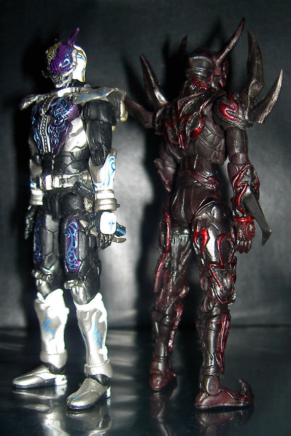 S.I.C.極魂素体改造/ネガタロス : ライダー戦闘数値比較改