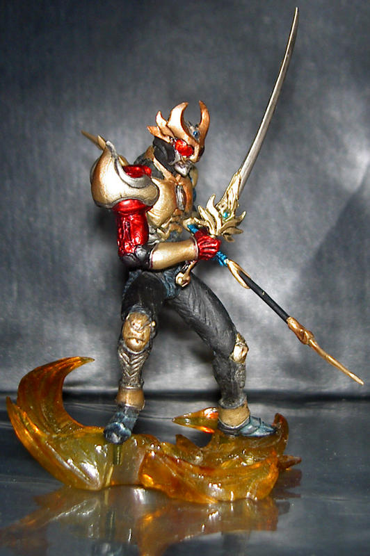 S.I.C.匠魂 仮面ライダーアギト トリニティフォーム : ライダー戦闘