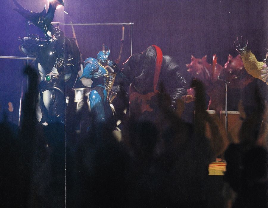 ガイバー 獣化兵 ロックセッション 獣歌団 ライダー戦闘数値比較改