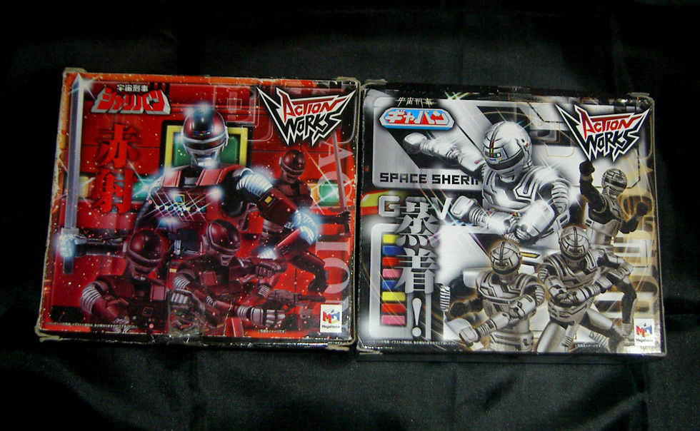 S.I.C.極魂サイズ/ACTION WORKS 宇宙刑事 シャリバン : ライダー戦闘