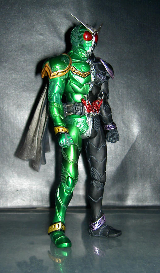 S.I.C.　仮面ライダーW　サイクロンジョーカー　エフェクトパーツセット付 S.I.C 仮面ライダーW エフェクトパーツセットレビュー | へたぷら