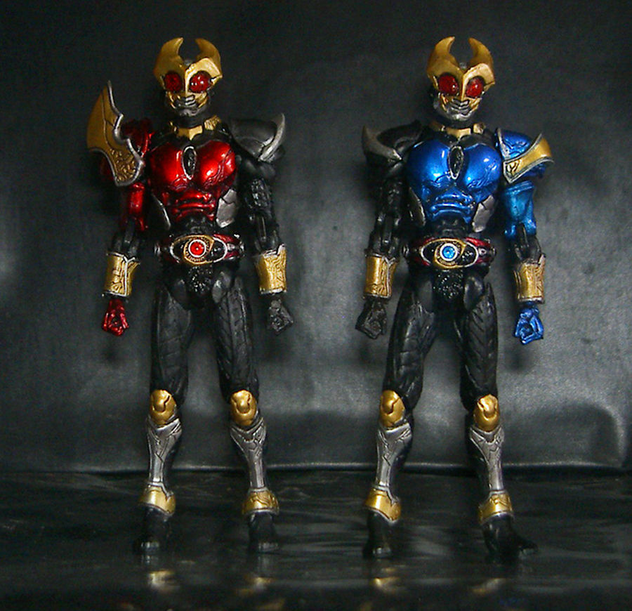 S.I.C.極魂 仮面ライダーアギト フレイム&ストームフォーム : ライダー ...