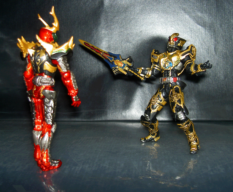 S.I.C.極魂 仮面ライダー ブレイドキングフォーム、ワイルドカリス2体