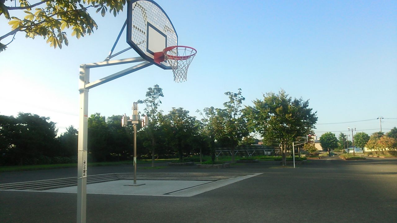 バスケットゴールの高さ 新 風の松原を歩く バスケットゴールの高さ 新 風の松原を歩く