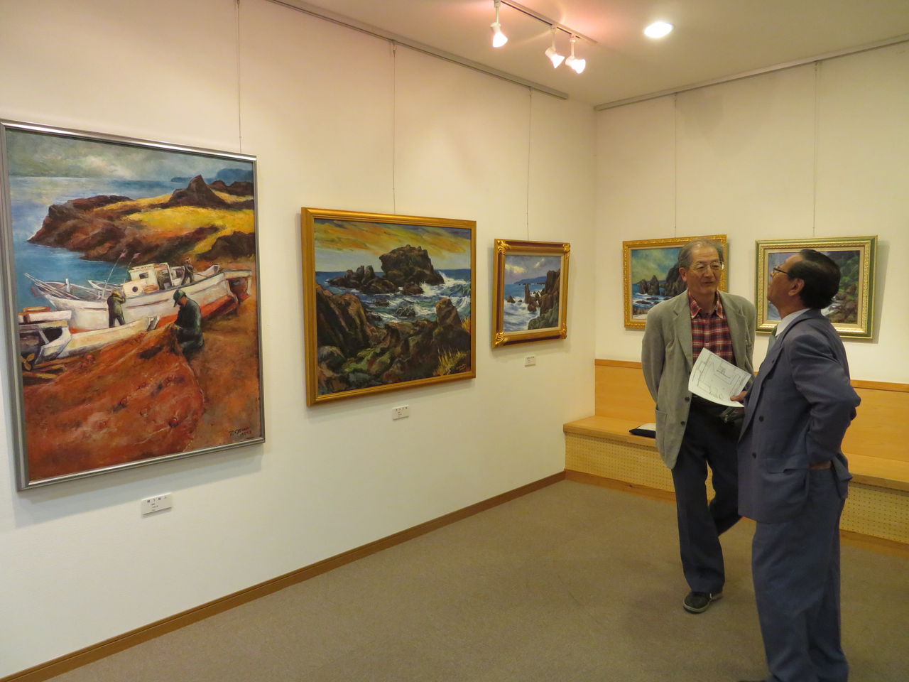 海を描く 大高孝雄作品展 : 新・風の松原を歩く