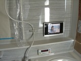 浴室テレビの様子
