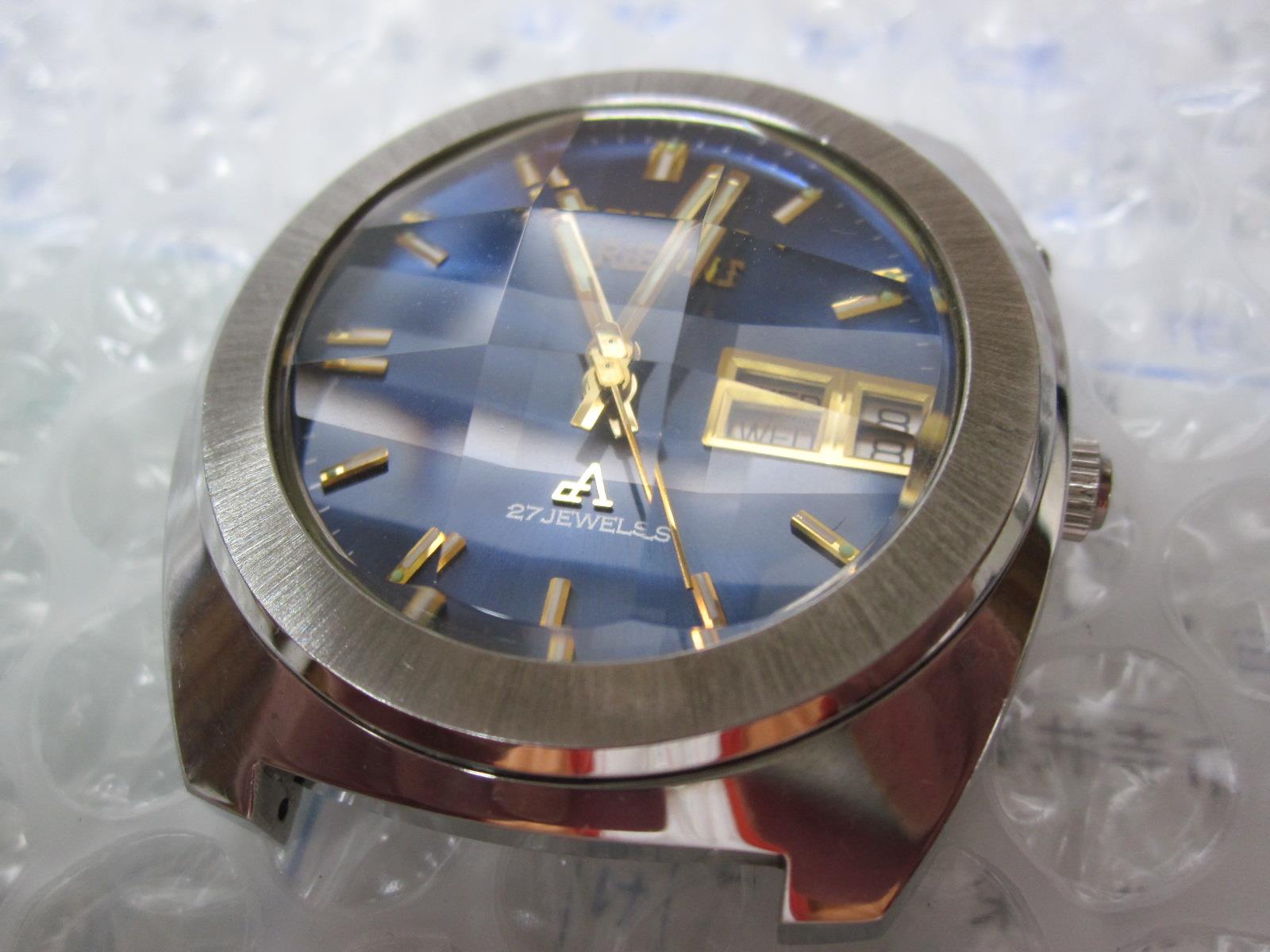 オリエント　復刻　ジャガーフォーカス　クロノエース　カットガラス　レッド オリエント 復刻 ジャガーフォーカス クロノエース カットガラス レッド