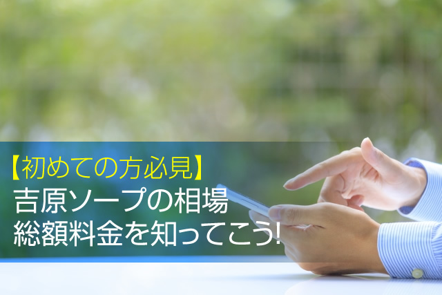 吉原ソープ 料金のしくみ・総額料金
