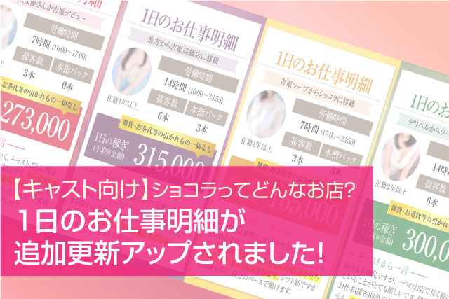 ショコラってどんなお店なの？