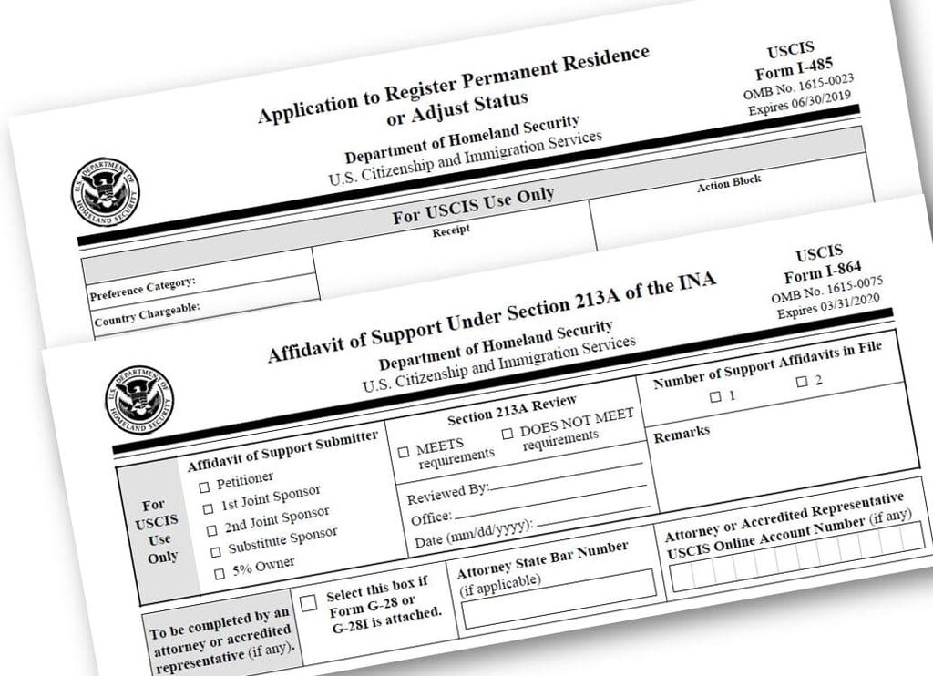 reページ AOS/GC】I-485と必須添付書類I-864について : New Life in The US