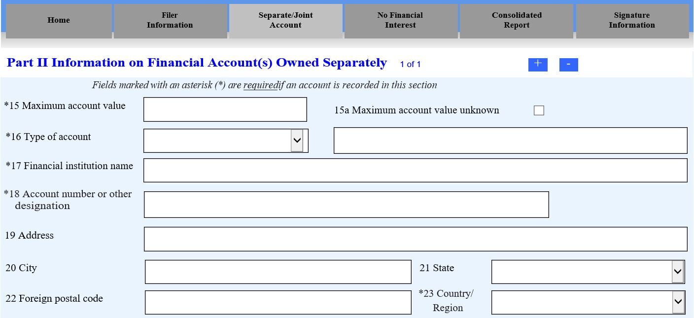 アメリカのFBARと申告書の内容について。該当者の方はお忘れなく［第1期日：4月15日］ : New Life in The US