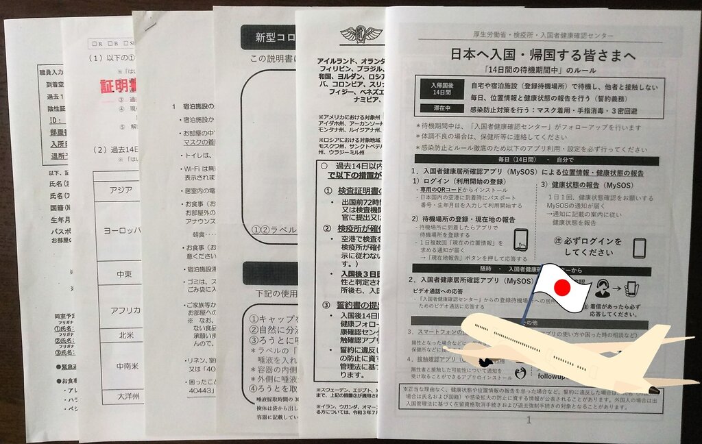 アメリカ出国から日本入国までの手続き【コロナ禍一時帰国編2】 : New