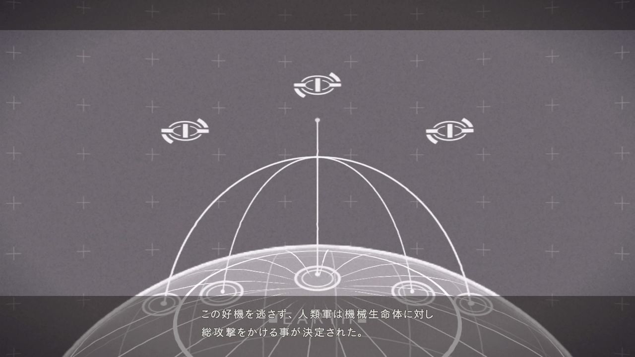 ニーアオートマタのオープニング げーむ記録 A ニーアオートマタのオープニング げーむ記録 A