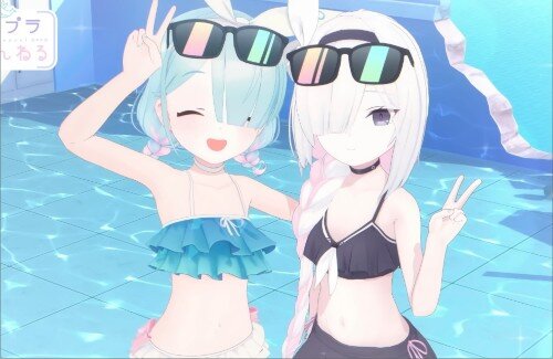 【ブルアカ】アロナとプラナの水着きたあああああああああああ