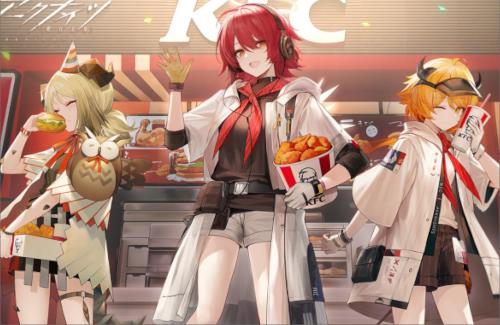 「アークナイツ」と「ケンタッキー」のコラボが決定！！キービジュアルも解禁