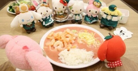 サンリオ男子さん、マイメロディからのお願いでものすごい量のフードメニューを完食ｗｗｗｗ