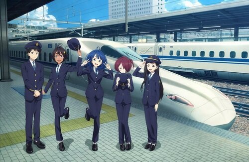アニメ『負けヒロインが多すぎる！』とJR東海「推し旅」がコラボ！描き下ろしイラスト公開