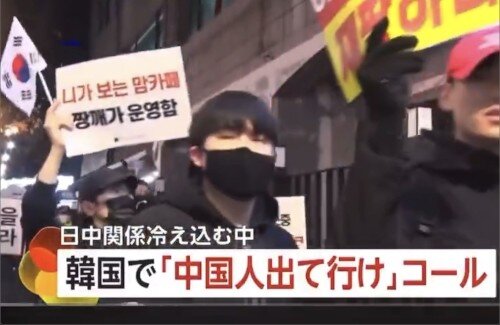 【ええ…】韓国人『中国人出て行け』デモが始まる