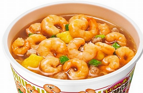 【食べたい】通常の2倍量のエビが入った『カップヌードル エビまみれ』が11月27日に発売！