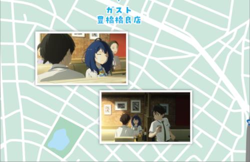 「負けヒロインが多すぎる！」公式が聖地巡礼マップを公開ｗｗｗｗｗｗｗｗ