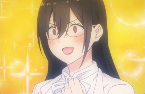 アニメ「2.5次元の誘惑 7話 感想」先生かわいい