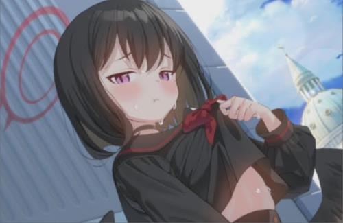 【ブルアカ】公式イラストレーターさんがマシロのエチチ落書きを公開ｗｗｗｗｗｗｗ