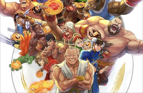 「スシロー」×「ストリートファイター」コラボが決定するｗｗｗｗｗｗｗｗ　キービジュアルいいな