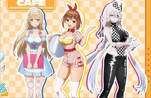 アニメ『ライザのアトリエ』×『SMILE BASE CAFE』コラボが決定！ライザむちむちだな