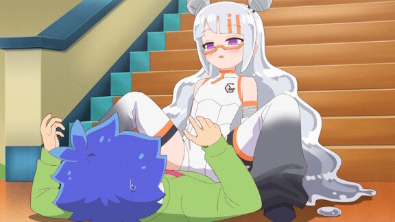 【画像】アニメ「ぷにるはかわいいスライム」、日曜の夕方にエチチなシーン流してる・・・